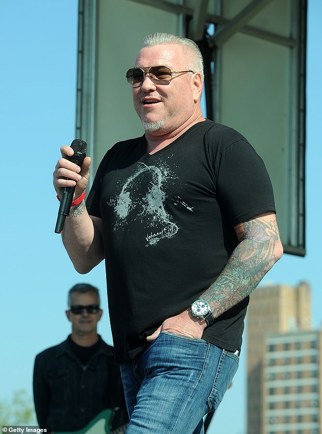 Steve Harwell, the lead singer of the rock band Smash Mouth, has been admitted to hospice and is just days away from dying, his manager told TMZ on Sunday;  seen in 2018 in NYC