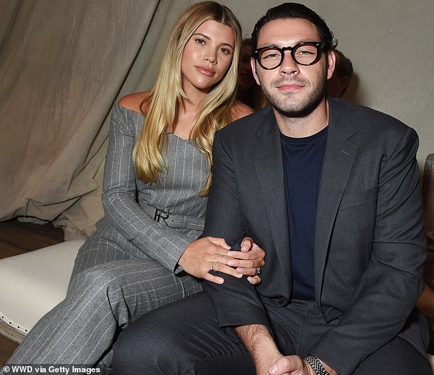 My Husband: Sofia Richie was spotted cuddling with her new husband Elliot Grainge at the Ralph Lauren show during New York Fashion Week