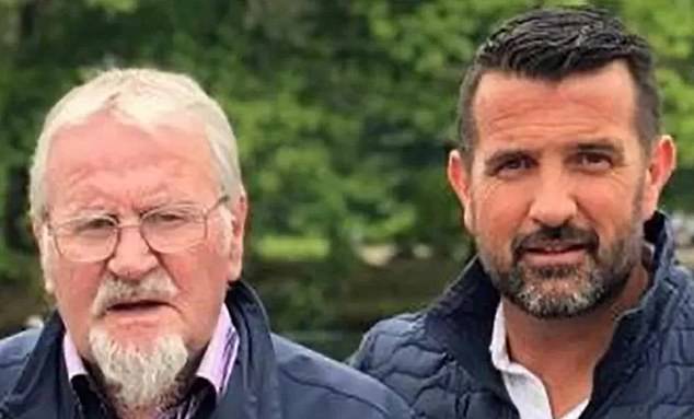 Son Keir (photo: right) has launched a civil suit after his father Wallace Hunter (photo: right), 75, of Eaglesham, East Renfrewshire, was trapped in a scalding hot bath