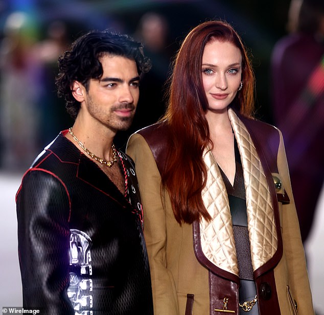 Sophie Turner has claimed in the media that she found out her estranged husband Joe Jonas was filing for divorce