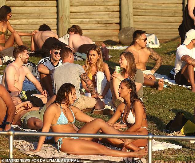 Sydneysiders flocked to Bondi this weekend (pictured) as temperatures soared to 10C above the spring average.