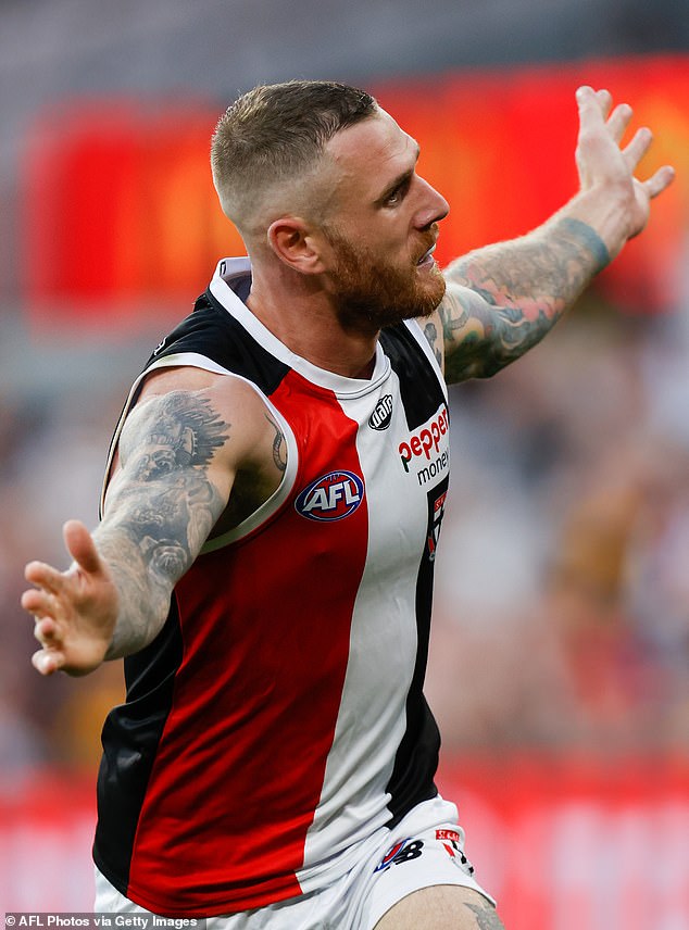 Tim Membrey was forced to miss Saturday's elimination final against GWS due to a serious mental health problem