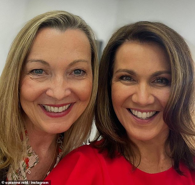 Emotional: Last month, Susanna paid tribute to her 'beautiful friend' Suki Thompson, who sadly passed away just days after appearing on Good Morning Britain