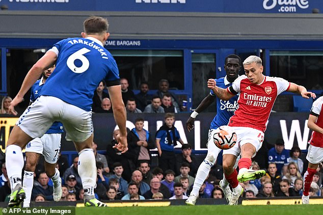 Leandro Trossard's goal helped Arsenal end their long run of poor form at Goodison Park