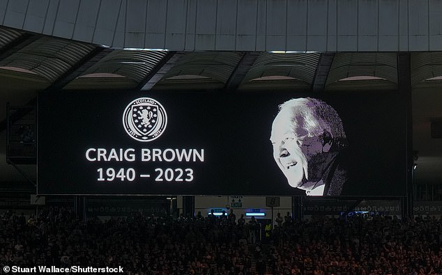 Craig Brown was a football talent, a man rightly revered north of the border