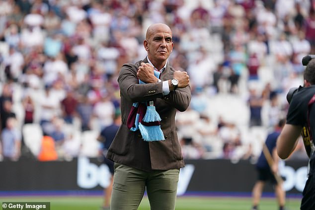 Paolo Di Canio's return to the pitch proved hugely popular with West Ham fans