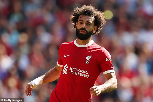 Liverpool's Mohamed Salah is still linked with a late move to Saudi Arabia