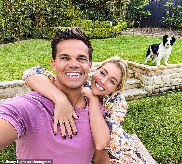 The sighting comes a month after fashion stylist Holly married pilot Jimmy at his parents' home in Sydney's Palm Beach, surrounded by a small group of friends and family.