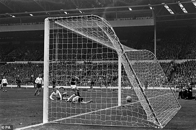 Jim McCalliog scored the winning goal past Gordon Banks (pictured) in Scotland's 3–2 victory over England in the 1967 British Home Championship