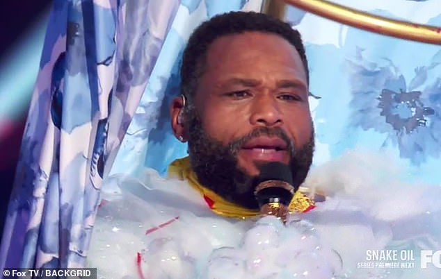 Season premiere: Anthony Anderson revealed his identity after appearing as Rubber Ducky on Wednesday's season 10 premiere of The Masked Singer on Fox
