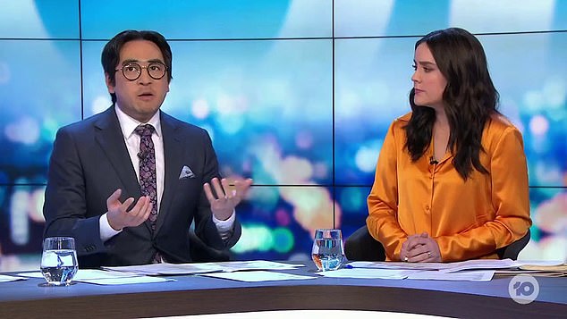 Project panellist Michael Hing (left, with co-host Georgie Tunny) has said he 