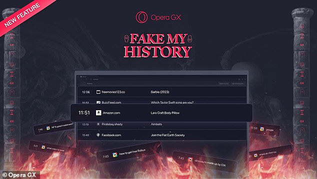 Norway-based Opera GX erases your dodgy browsing history to death