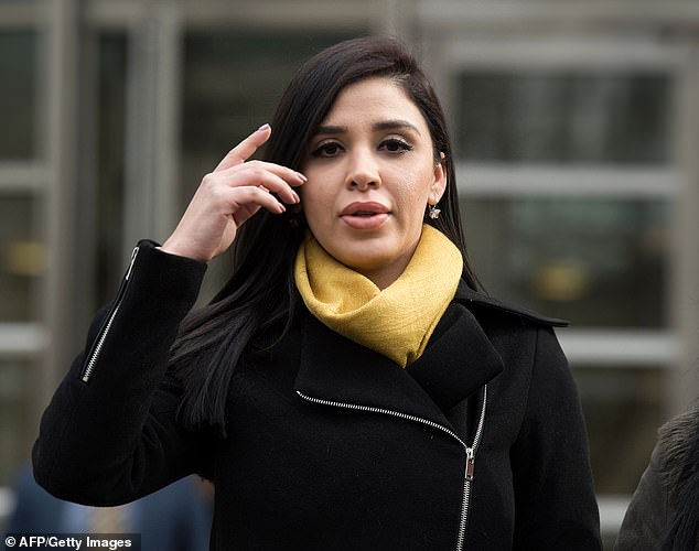 El Chapo's glamorous wife and mother of their two children, Emma Coronel Aispuro (pictured), made headlines this week after being released from prison to start her new life without him