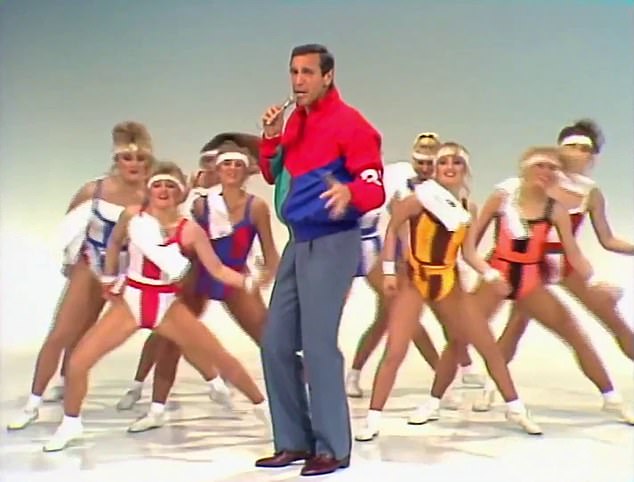 Don Lane and the Tony Bartuccio Dancers perform the American classic You Gotta Be a Football Hero to celebrate the AFL