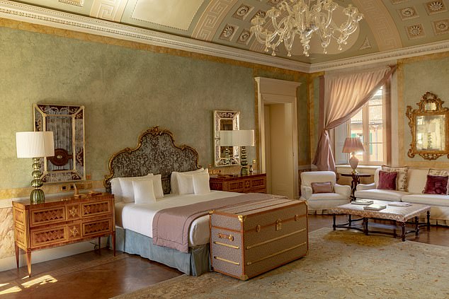 Passalacqua (above), a luxury boutique hotel on the shores of Lake Como in Italy, has been named the best hotel in the world.