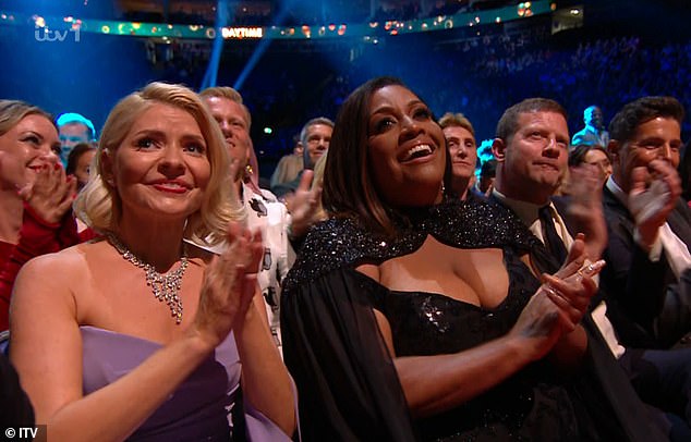 Fallen from grace: NTA audiences appeared to cheer the scandal-plagued show This Morning at its star-studded ceremony at London's O2 on Thursday