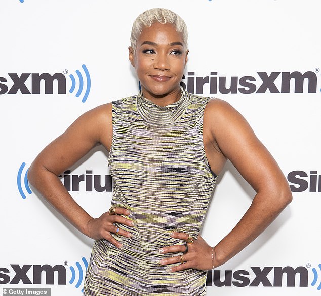 Strike back!  Tiffany Haddish Responds to the Growing Number of People Calling Her Out for Photobombing and 'Intimidating' Shakira at the MTV Video Music Awards;  seen in September