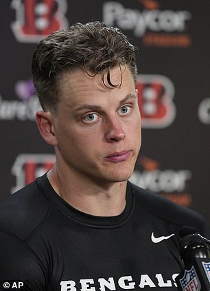 Cincinnati Bengals quarterback Joe Burrow