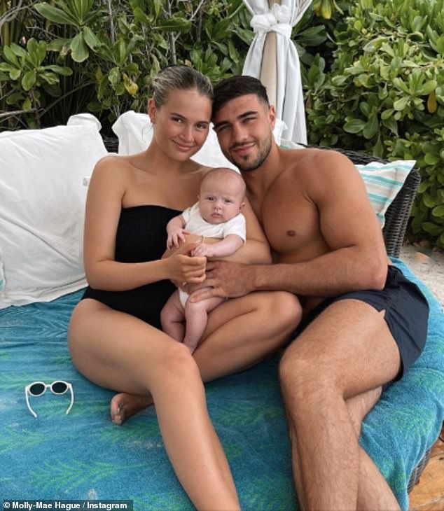 Exciting: Tommy Fury is reportedly in talks to star in a fly-on-the-wall show about his boxing career and family life with fiancée Molly-Mae Haag