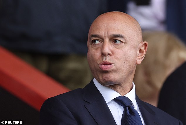 The Tottenham chairman also admitted he is open to selling a stake in the London club