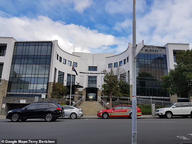 An Australian federal police officer has committed suicide at police headquarters in Perth