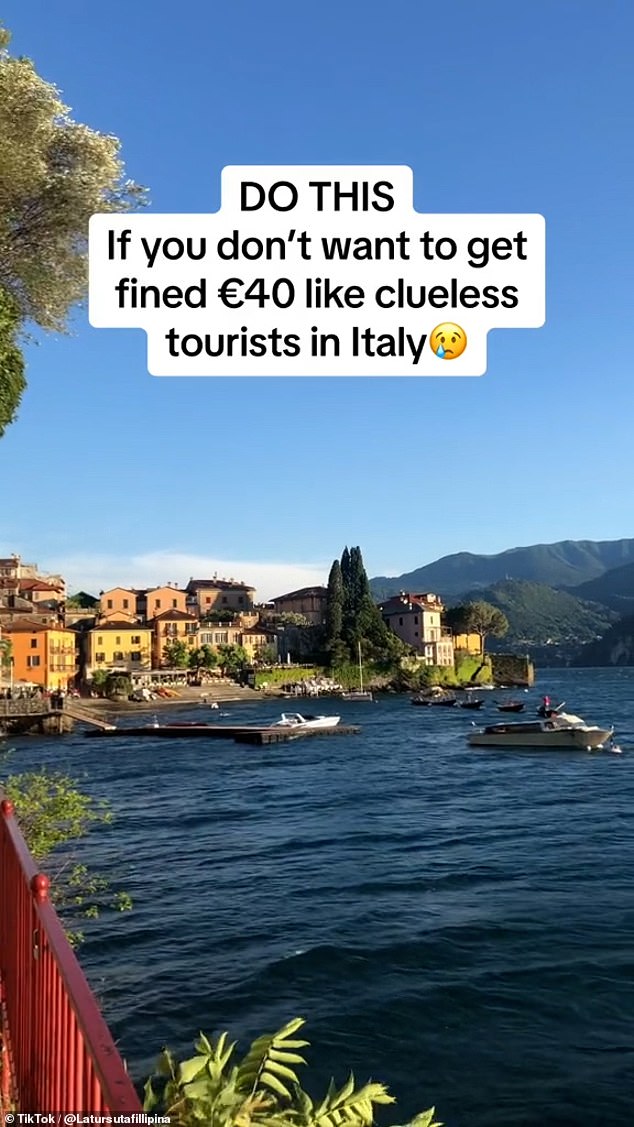 A TikToker has warned her followers not to make a simple mistake while traveling through Italy, which many tourists fall for