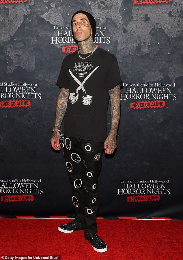 Bad news: Travis Barker, 47, revealed on Friday that he tested positive for Covid