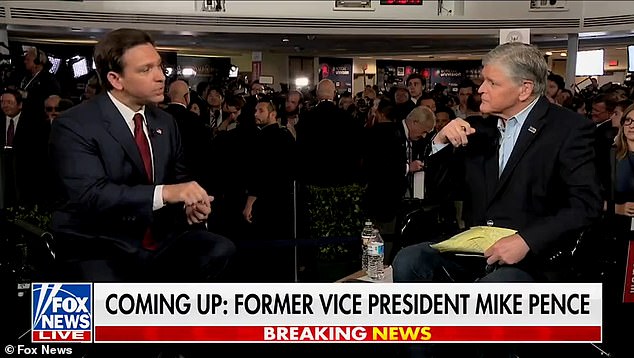 Florida Governor Ron DeSantis is now challenging Trump to a one-on-one debate after demanding on stage that the former president show up to defend his record