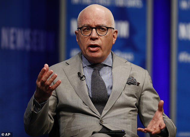 Provocative author Michael Wolff (pictured) detailed the shocking allegations in his upcoming book The Fall: The End of Fox News and the Murdoch Dynasty, which is due to be published on September 26.