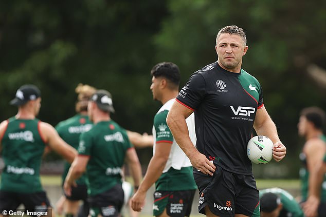 Latrell Mitchell and Cody Walker did not attend the end-of-year drinks with Sam Burgess