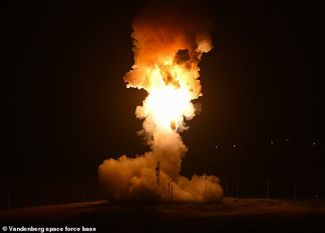 US Air Force conducts test launch of unarmed Minuteman III