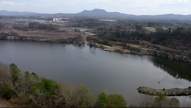 The site has a processing facility so no major construction is required, but the pit is filled with water that must be drained before mining can begin