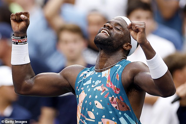 American hope Frances Tiafoe won Sunday's third-round matchup 6-4, 6-1, 6-4