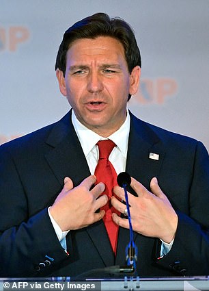 Florida Governor Ron DeSantis joked that he was 