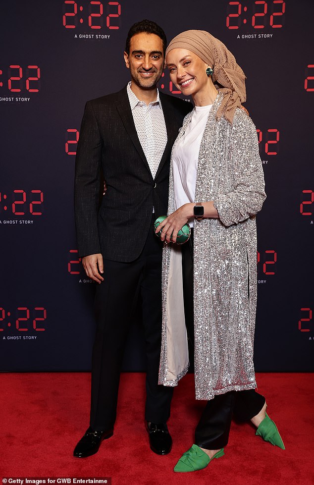 Project co-host Waleed Aly (pictured with his wife) claims that The Voice's “biggest mistake is selling itself as an antidote to history, not the future.”