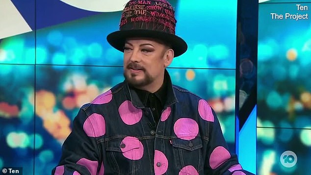 Boy George took a very brutal critique from Waleed Aly on Thursday night's episode of The Project