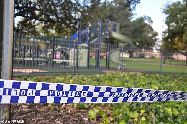 Police have launched a manhunt after an attempted child abduction in Perth (file photo)