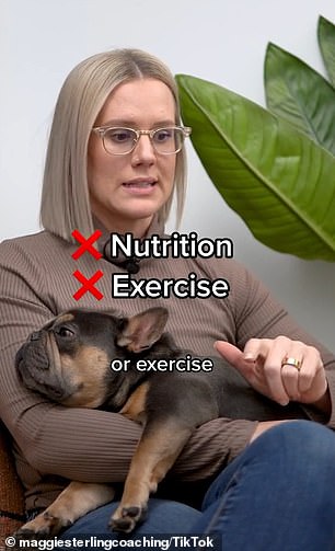 Sterling explained that you will never lose weight if you don't let go of your all-or-nothing attitude.  This way of thinking will cause you to derail your diet every time you overeat.