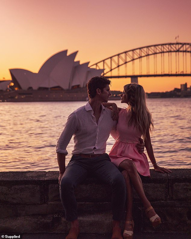 Jared Manheim and his partner Danielle, who both run a hobby Instagram travel page where they showcase luxury hotels and designer outfits to their 290,000 followers, were traveling to Sydney from South Africa in early March when the horror unfolded.