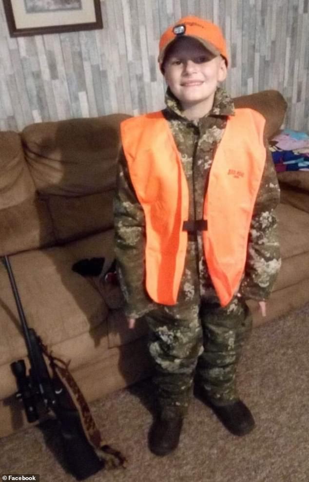 Wyatt Eaves-Nibert went squirrel hunting with his grandfather on September 9 and had a .22 rifle with him.  His body was found the next day around 7am