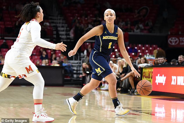 Gondrezick started her college career at Michigan before moving to West Virginia