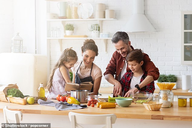 Fathers who don't come home for dinner with their families can end up with even more misbehaving children