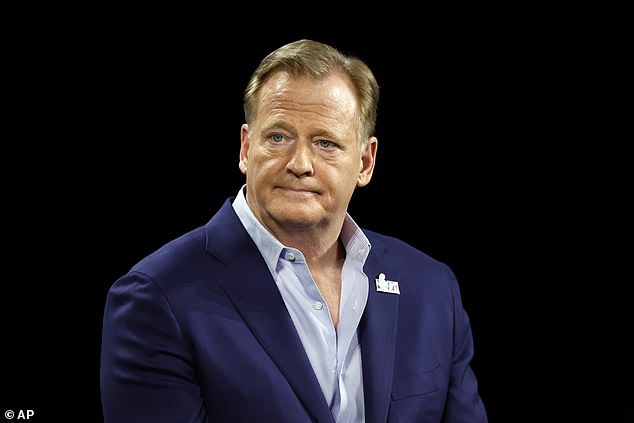 The NFL (photo commissioner Roger Goodell) has been woken up by fan violence