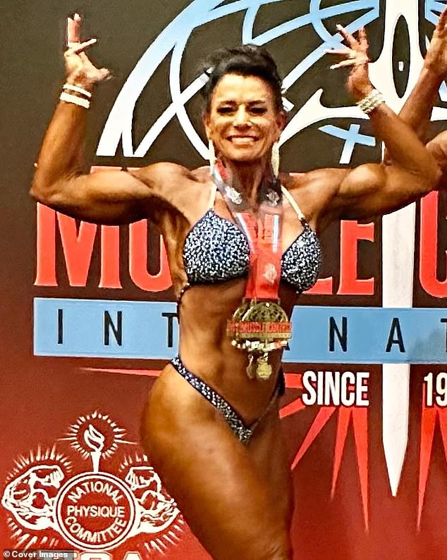 Tammy Kearn, who started lifting weights in 1977 'mainly out of curiosity', has become a bodybuilding icon in California