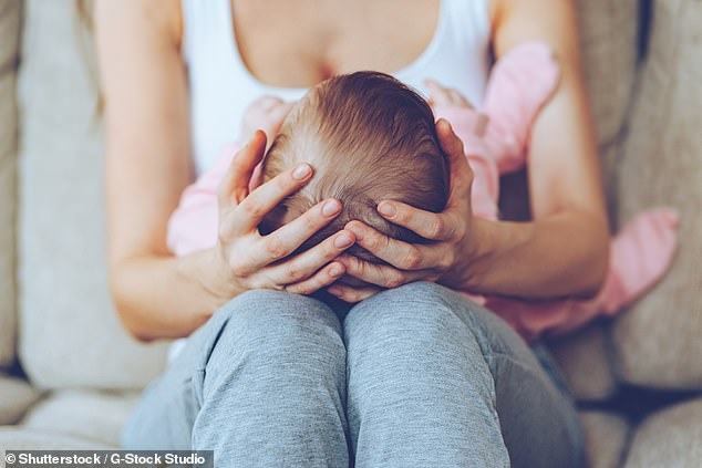 Women who have had multiple children may be at reduced risk of dementia, research suggests (stock image)