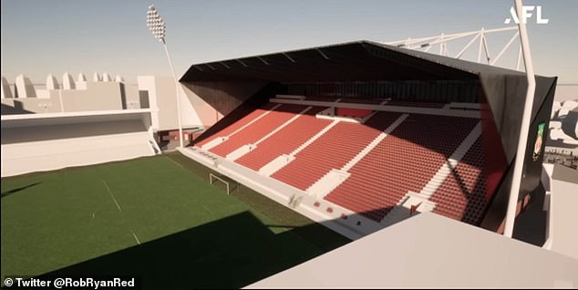 Wrexham plans to build a new 5,500-seat stand at the racecourse