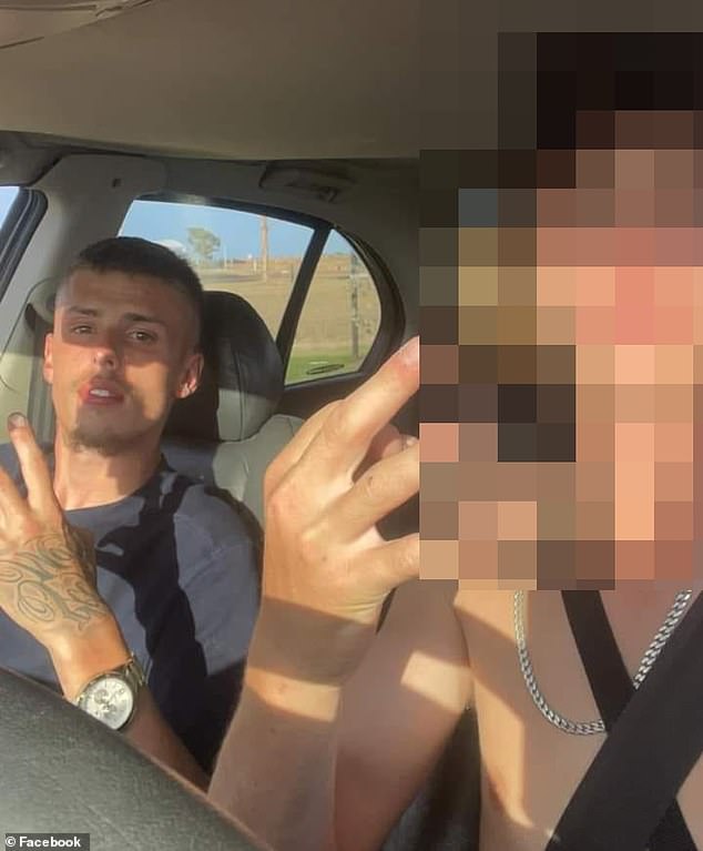 A 'shattered' Wyndham Vale mother shared a photo of Adam (pictured left) with her son and described the late man as 'funny and caring'