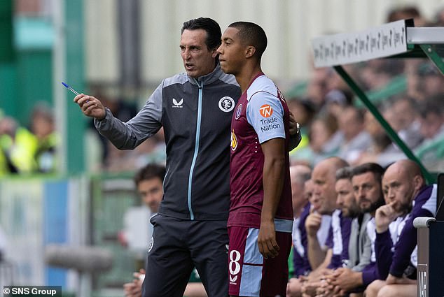 Youri Tielemans has said he is unhappy with Unai Emery due to a lack of playing time at Aston Villa