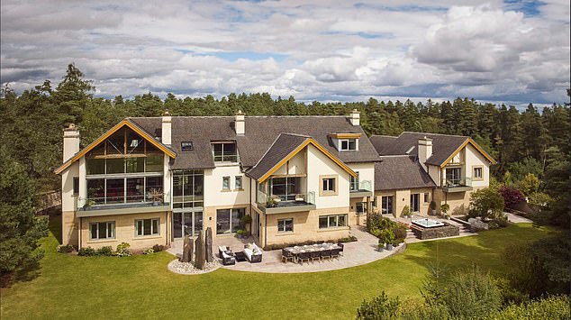 A stunning £3.5million home overlooking Gleneagles golf course is up for grabs in a prize draw - and even comes with a golf simulator