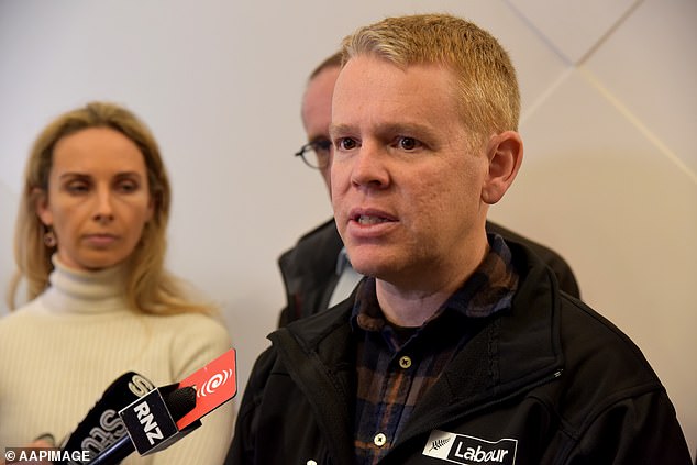 Hipkins' campaign team canceled its Sunday morning plans after the Labor leader woke up unwell in Auckland.  He tested positive for Covid-19